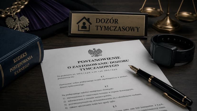 Dozór elektroniczny — kto może go otrzymać i jak złożyć wniosek?