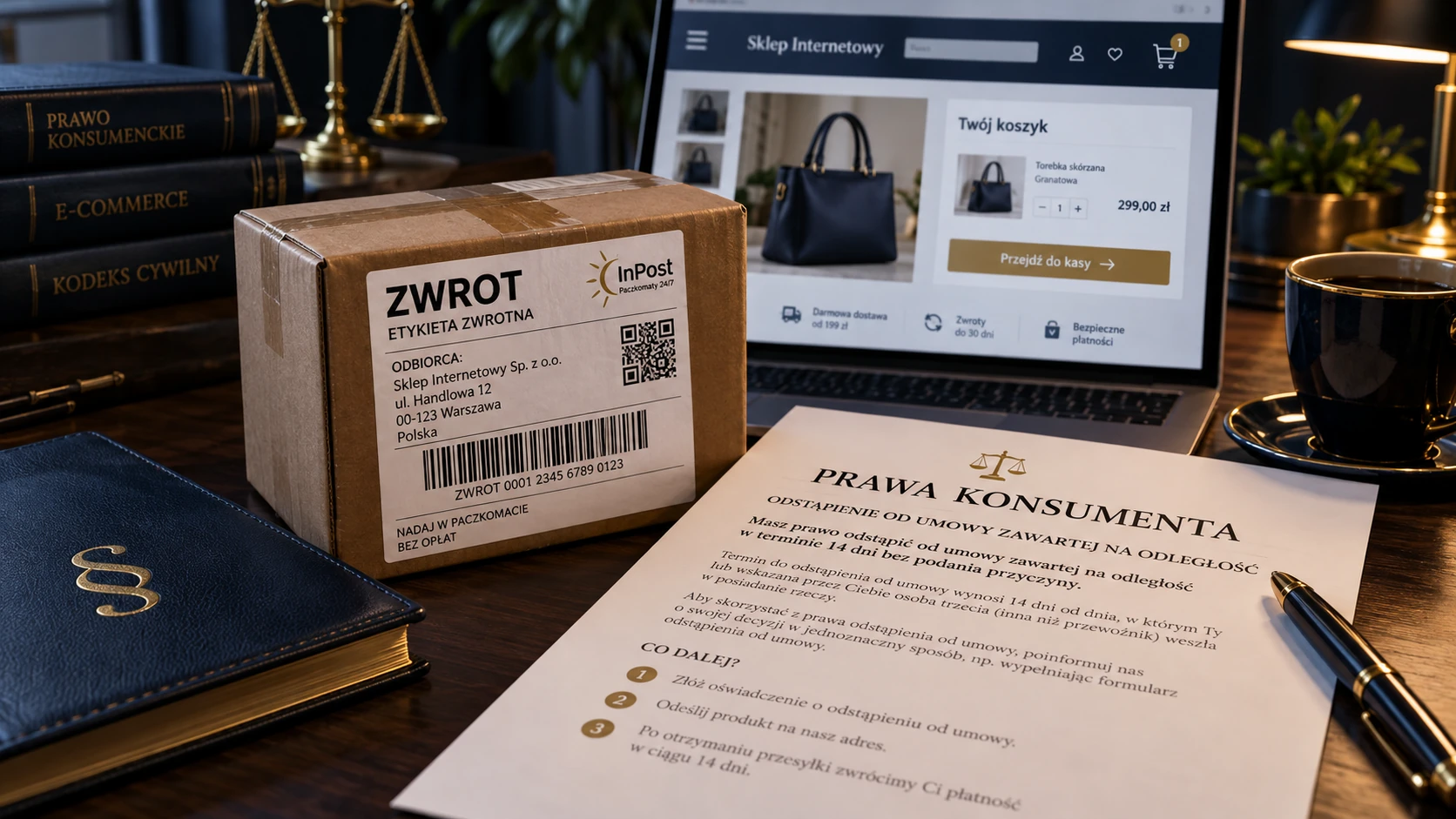 Odstąpienie od umowy zawartej na odległość — prawa konsumenta